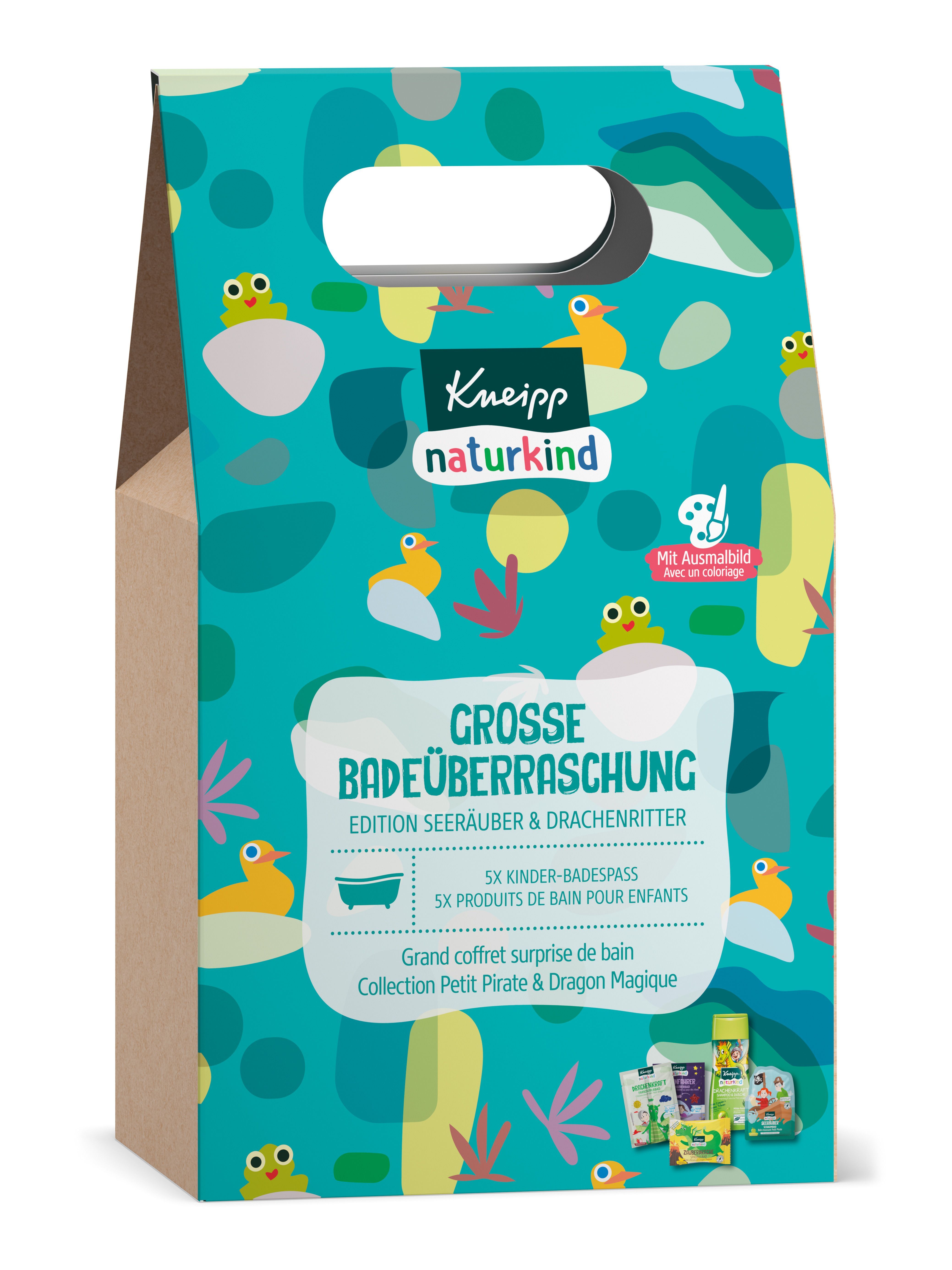 Kneipp® naturkind Große Badeüberraschung Edition Seeräuber & Drachenritter
