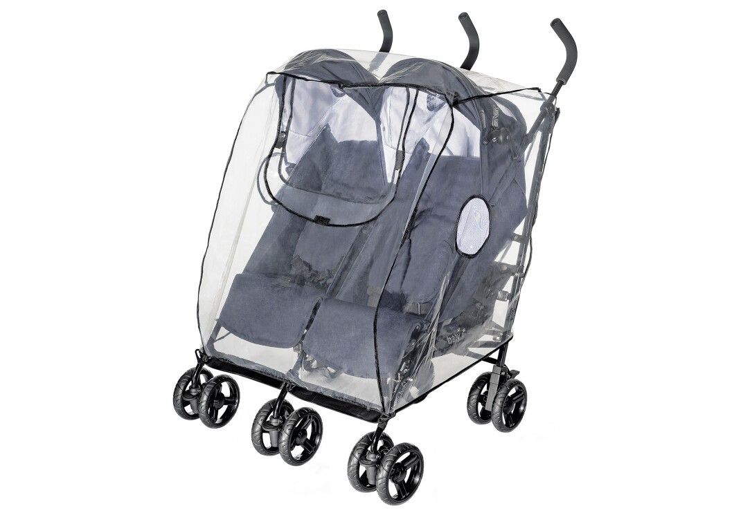 reer RainCover Twin Kinderwagen-Regenschutz