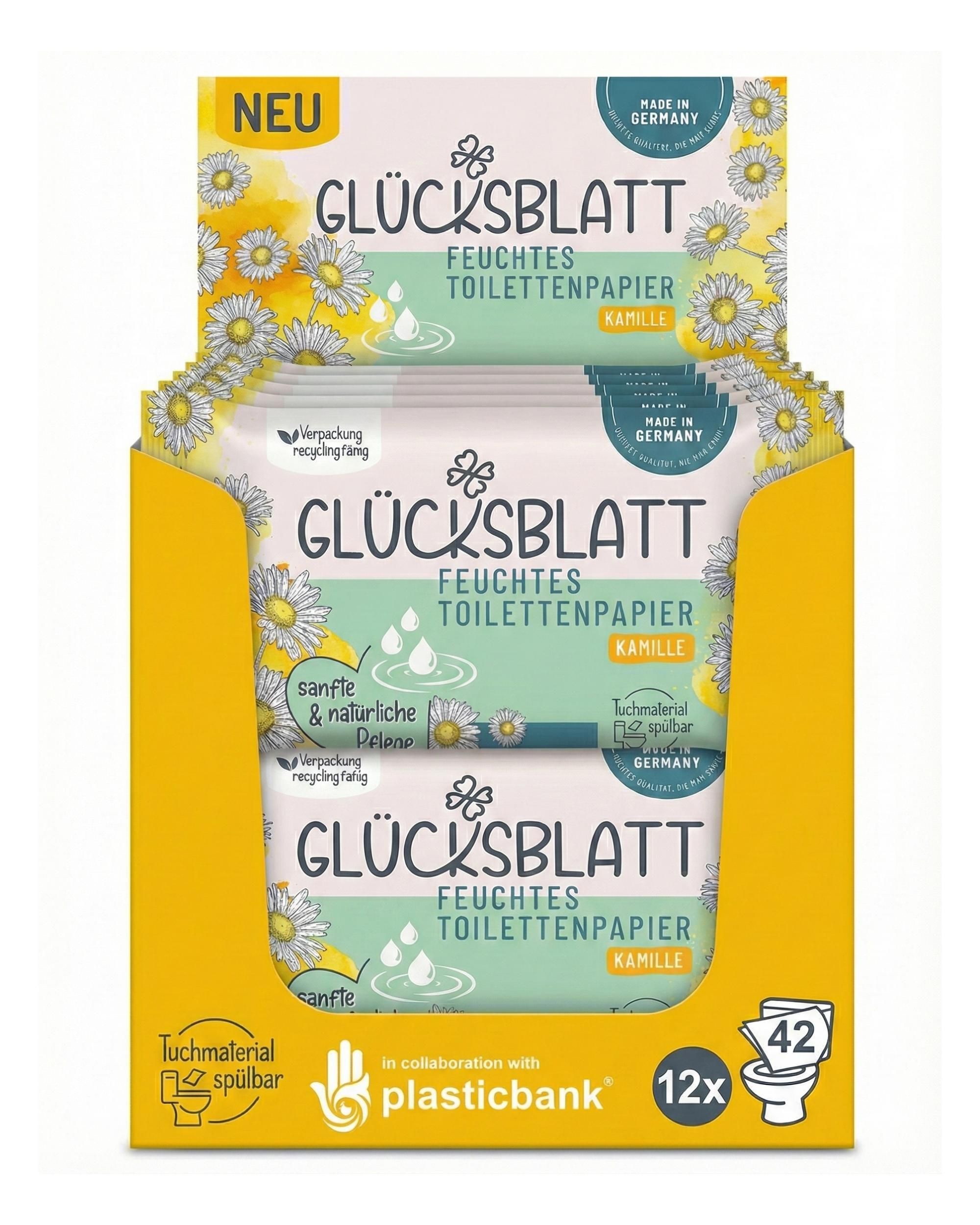 Feuchtes Toilettenpapier Kamille 12 St