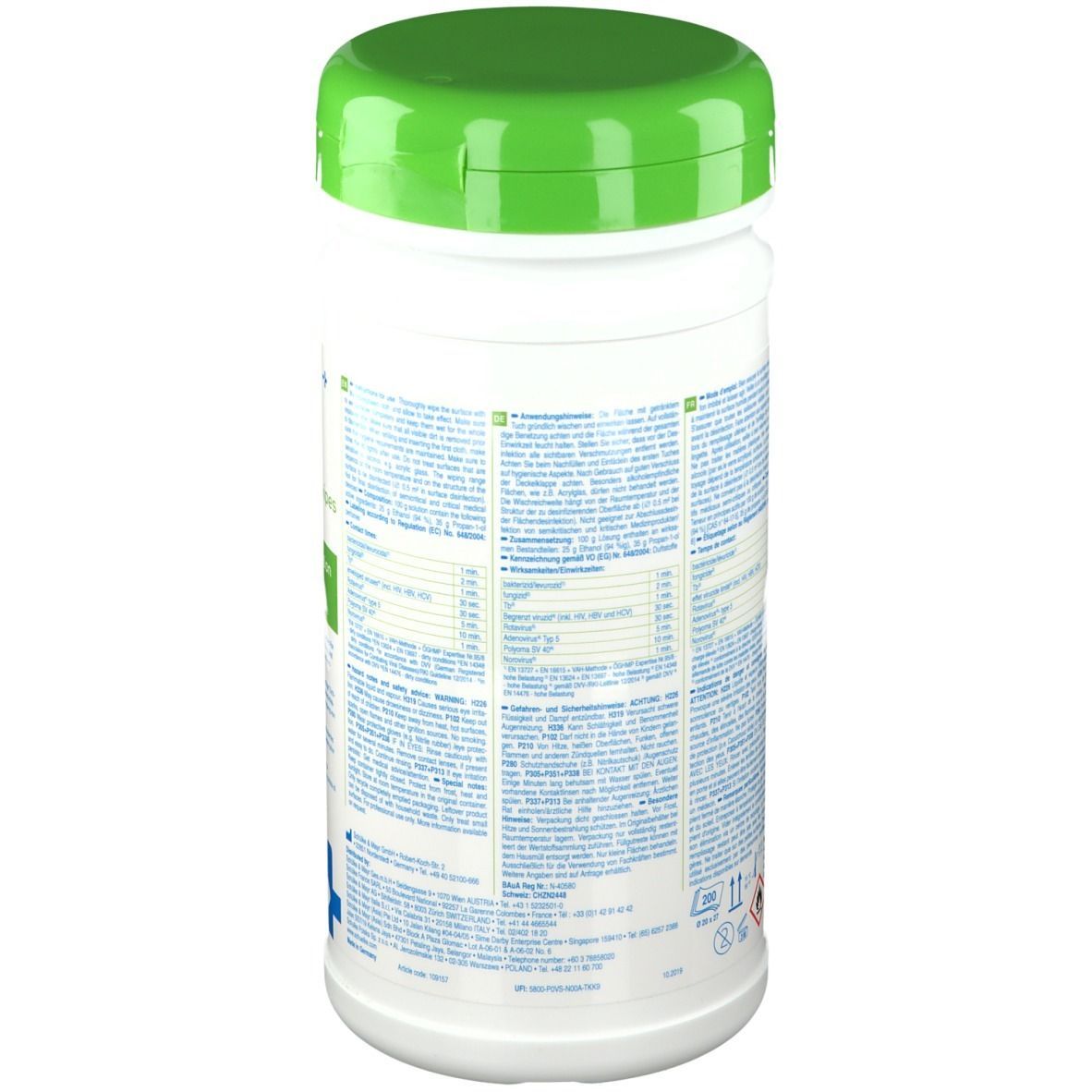 mikrozid® AF wipes Jumbo