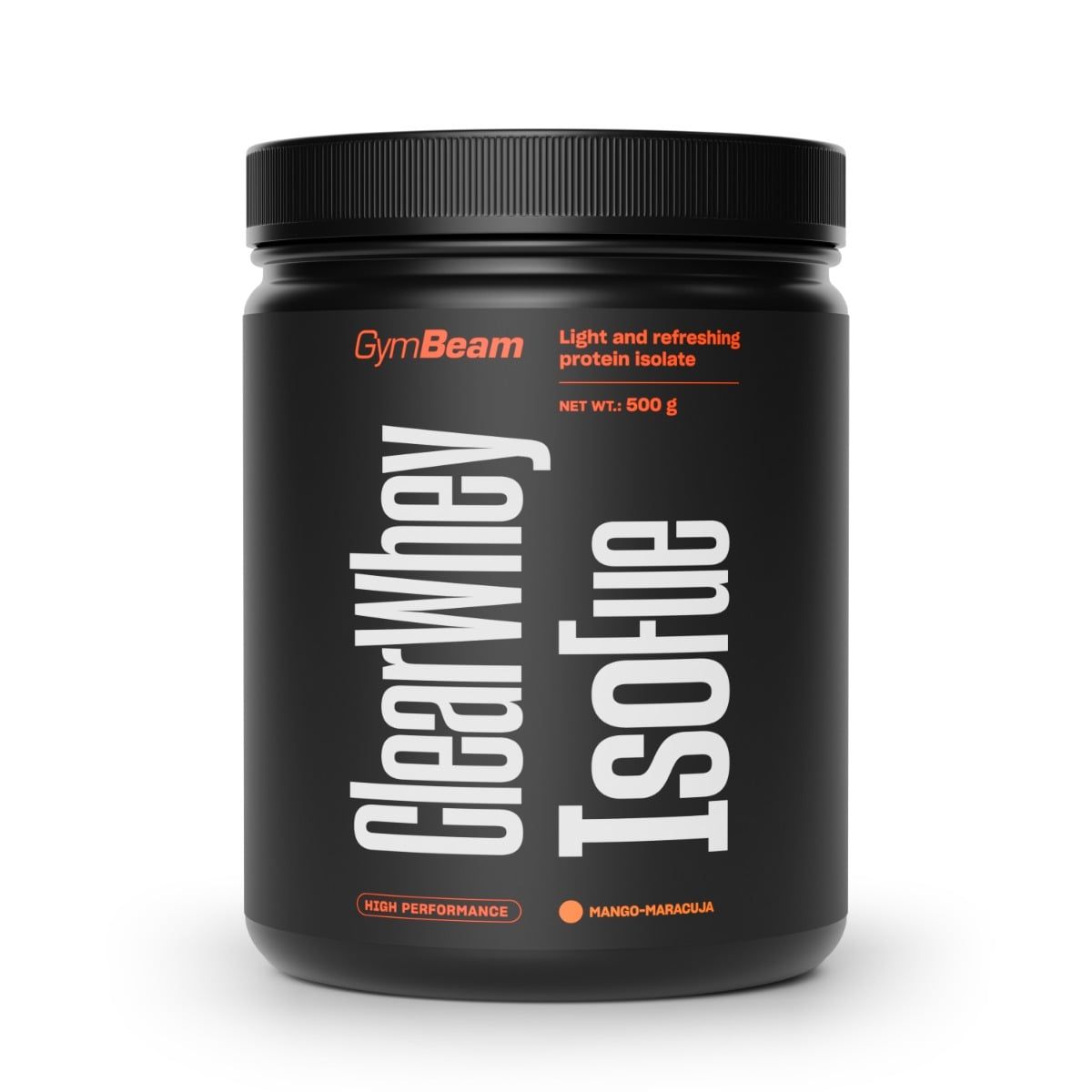 GymBeam Clear Whey IsoFue Molkenprotein-Isolat Pulver 500 g
