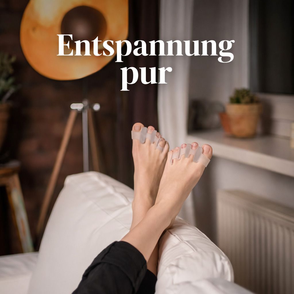 Zehentrenner Silikon, weich & BPA-frei, wiederverwendbar, unisex tragbar