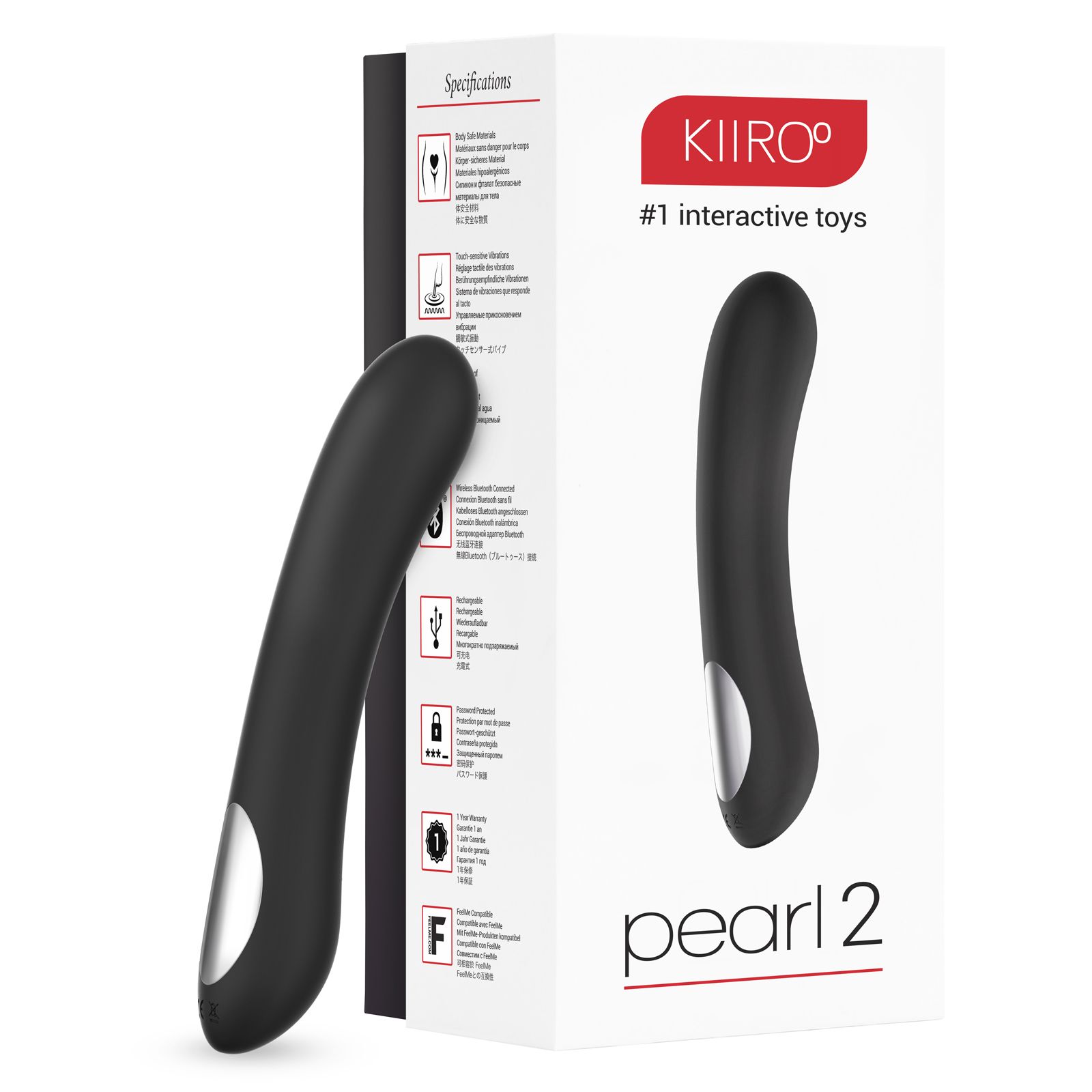 Kiiroo - Pearl 2 Vibrator mit Online Partner Modus