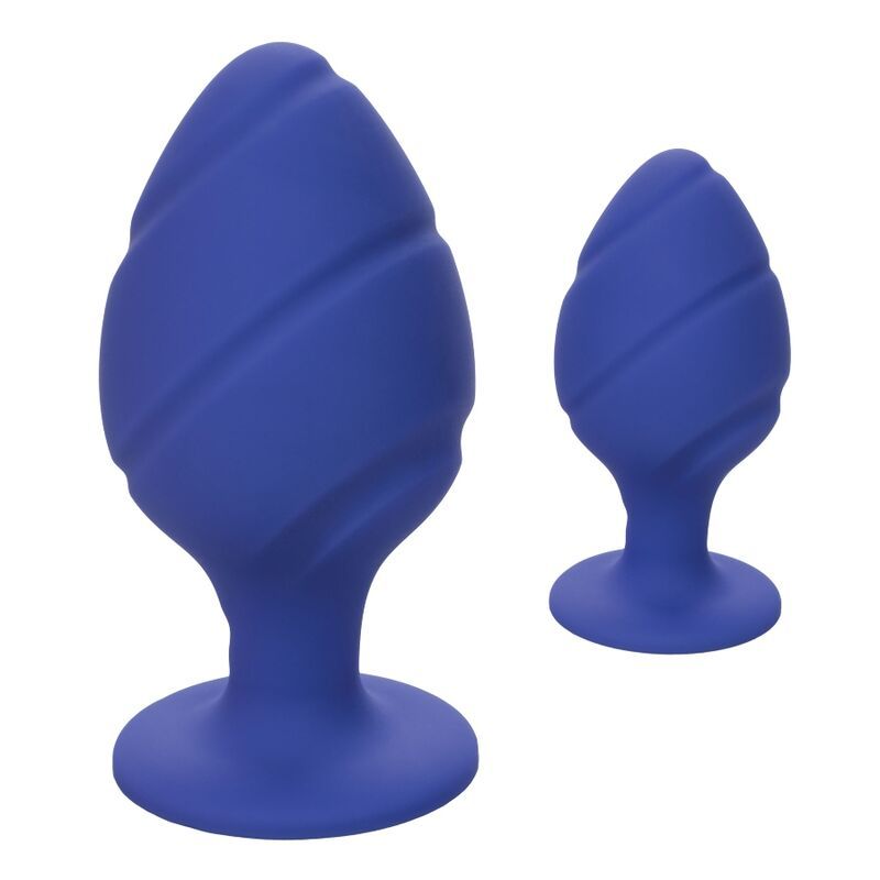 Calexotics - Cheeky Analplug Strukturierter Silikonplug mit Saugbasis 1 St