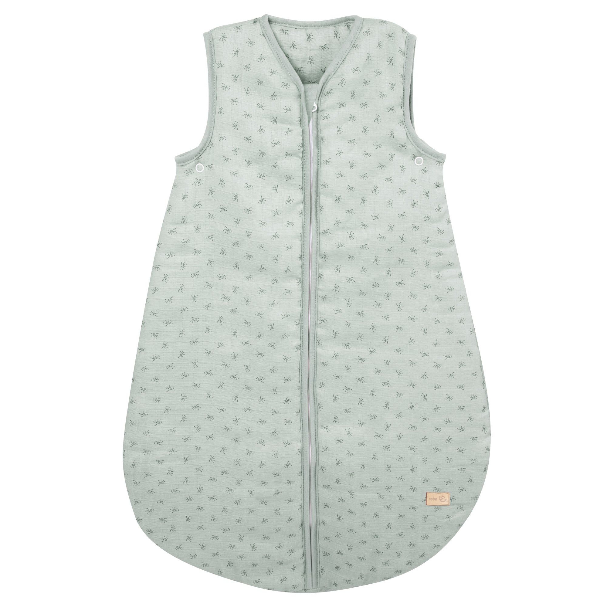 Roba Organic Schlafsack 'Lil Planet' - 70 cm - Frosty Green