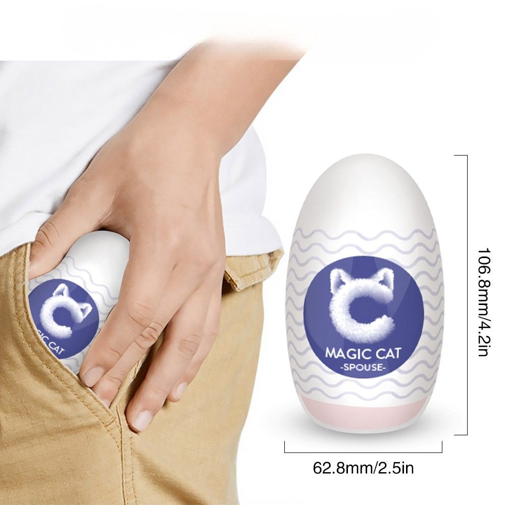 Pleasure Place - Männer Masturbator -  Soft Silikon & hygienisch wiederverwendbar, 10 cm groß