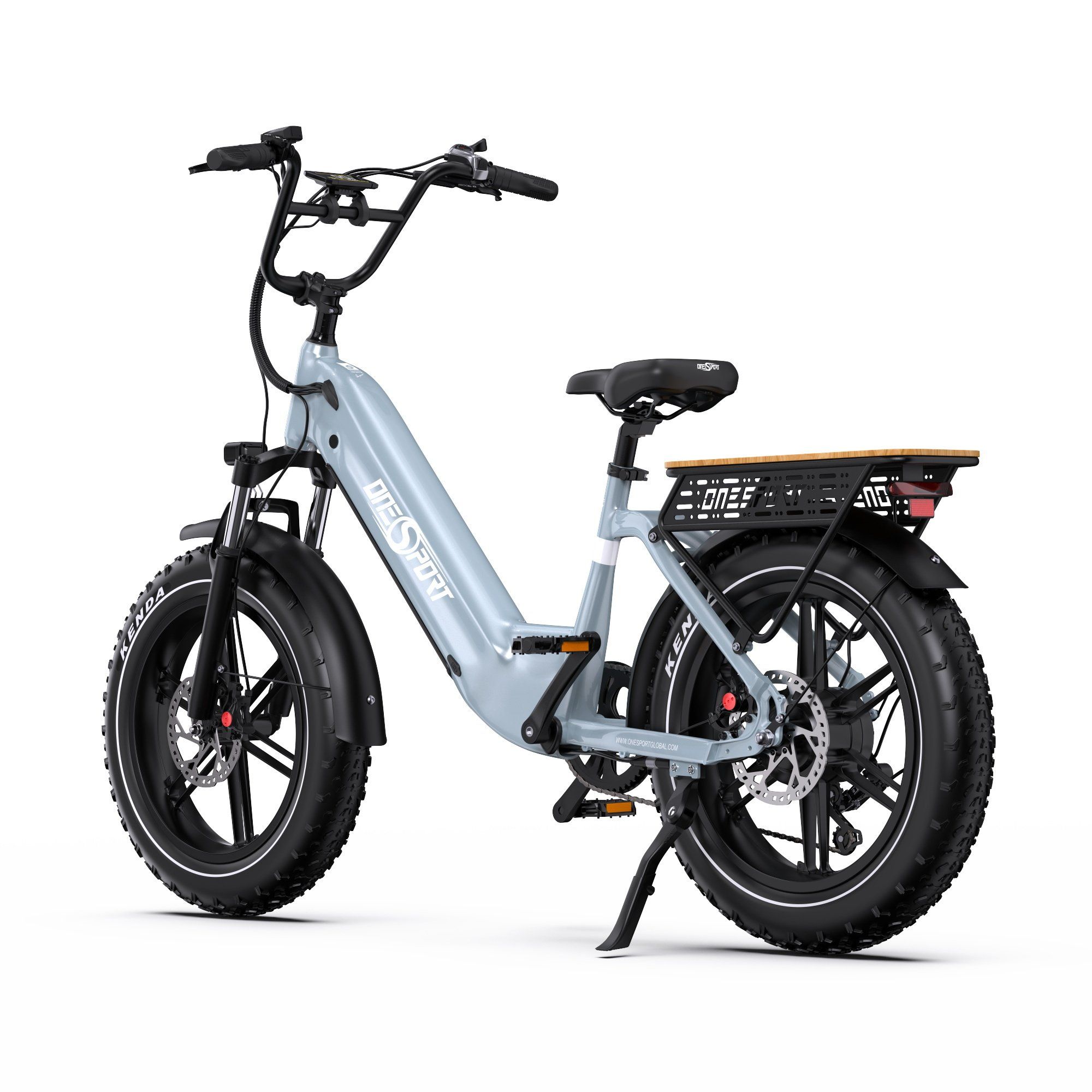 ONESPORT OT08 Geländetaugliches E-Bike mit 500-W-Motor und 48-V-18-Ah-Akku