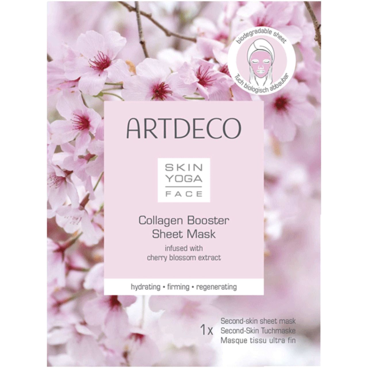 Artdeco, Collagen Booster Sheet 23 ml Maske