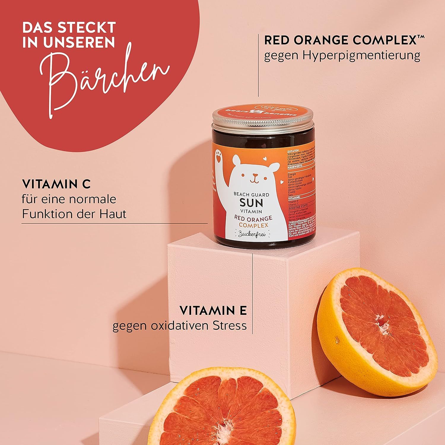 BEARS WITH BENEFITS Red Orange Complex
