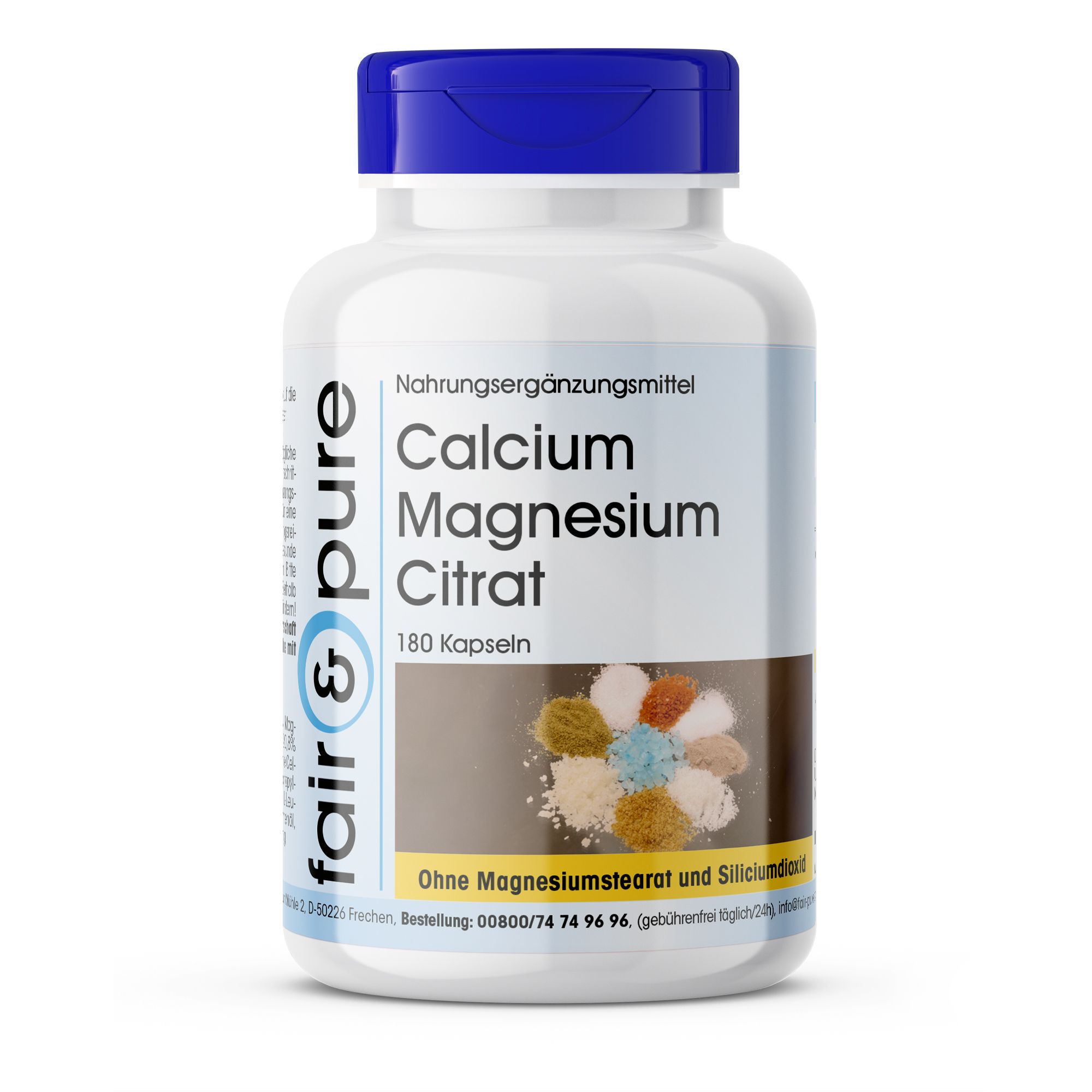 Calcium Magnesium Citrat Kapseln 180 St