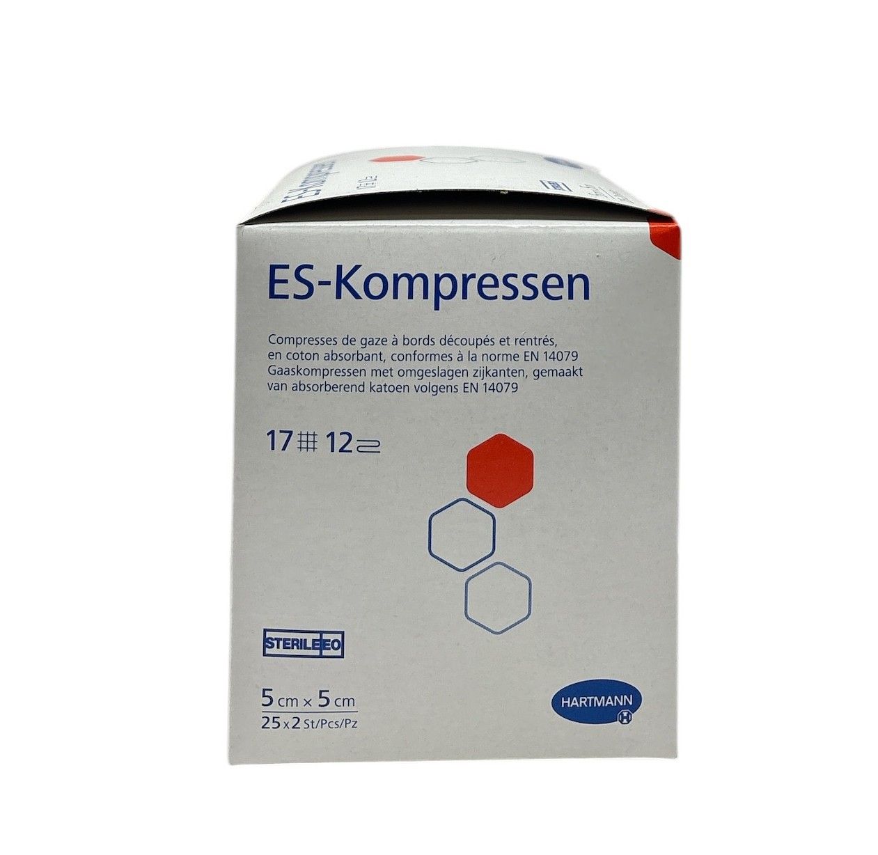 ES-Kompressen STERIL 12-Fach 5cm x 5cm
