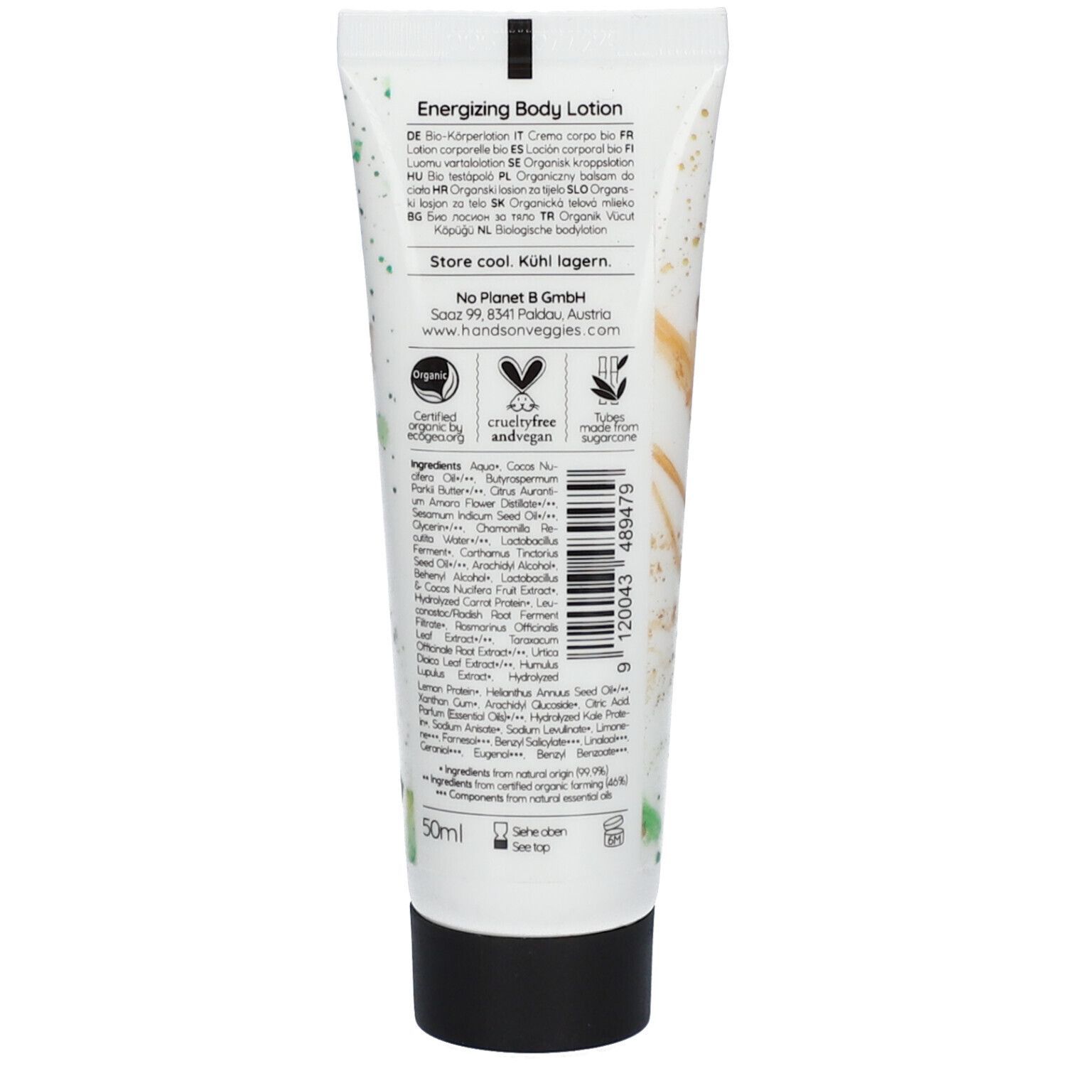 Energizing Body Lotion Carrot & Ylang 50 ml