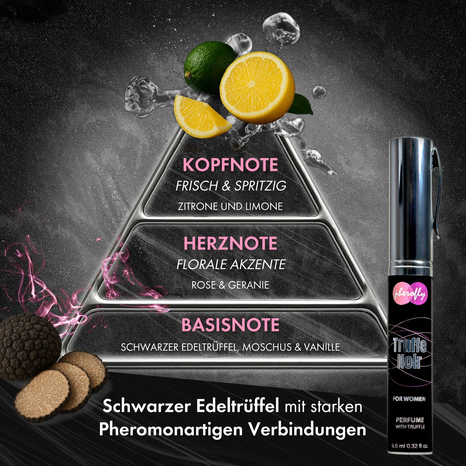 Pherofly Truffe Noir Trüffel-Pheromon-Duft