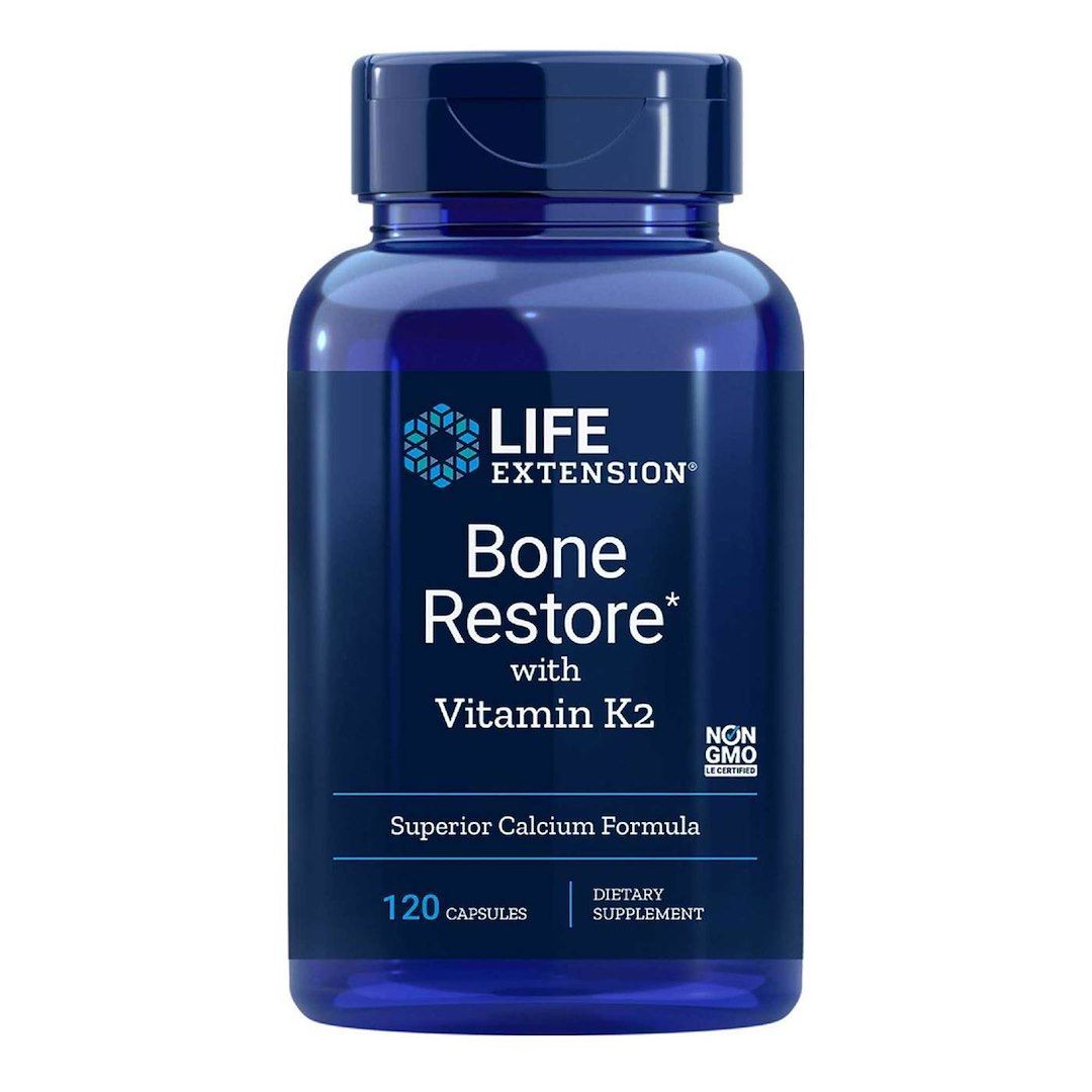 Life Extension Knochenaufbau mit Vitamin K2 120 St