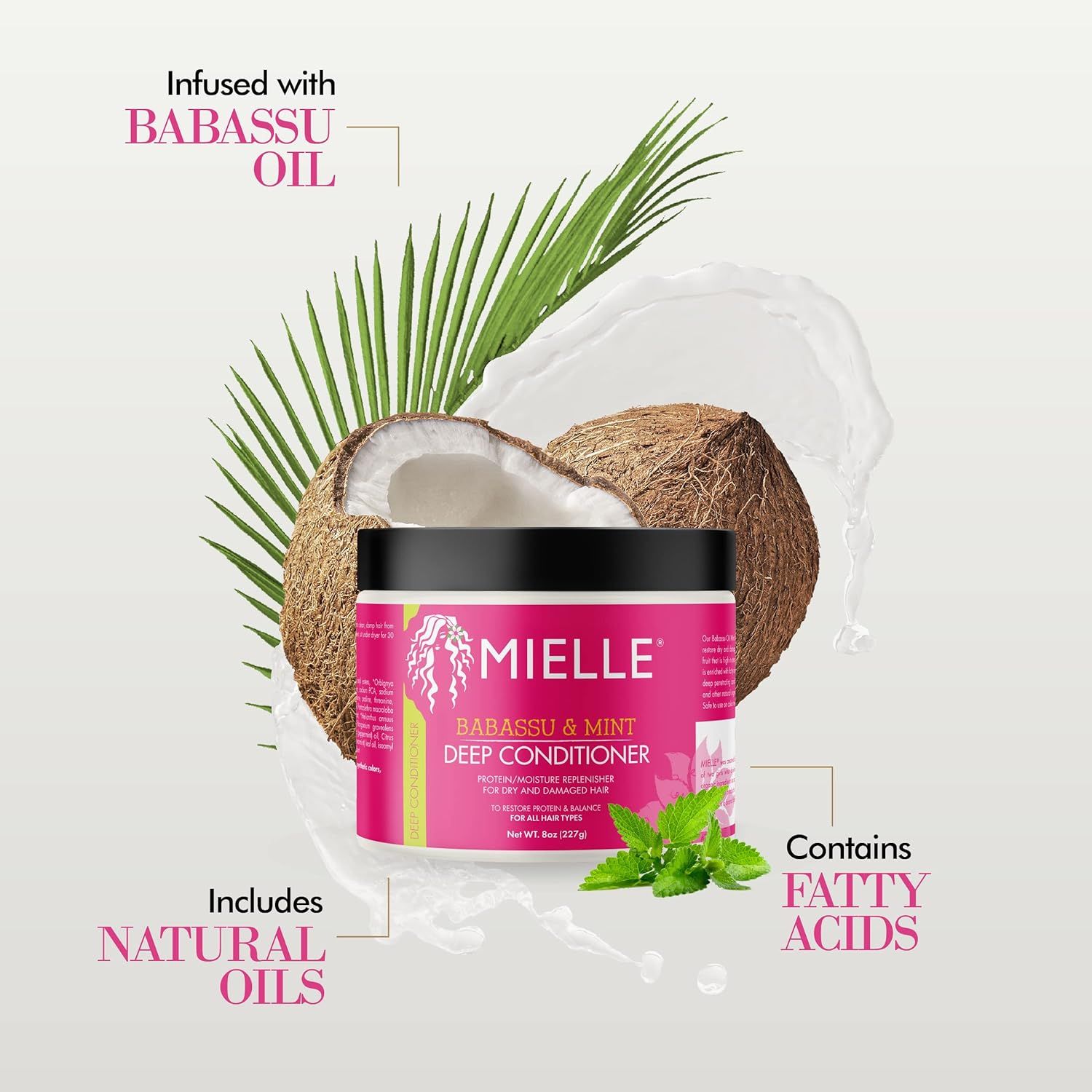 Mielle Organics Babassu & Mint Deep Spülung mit Protein