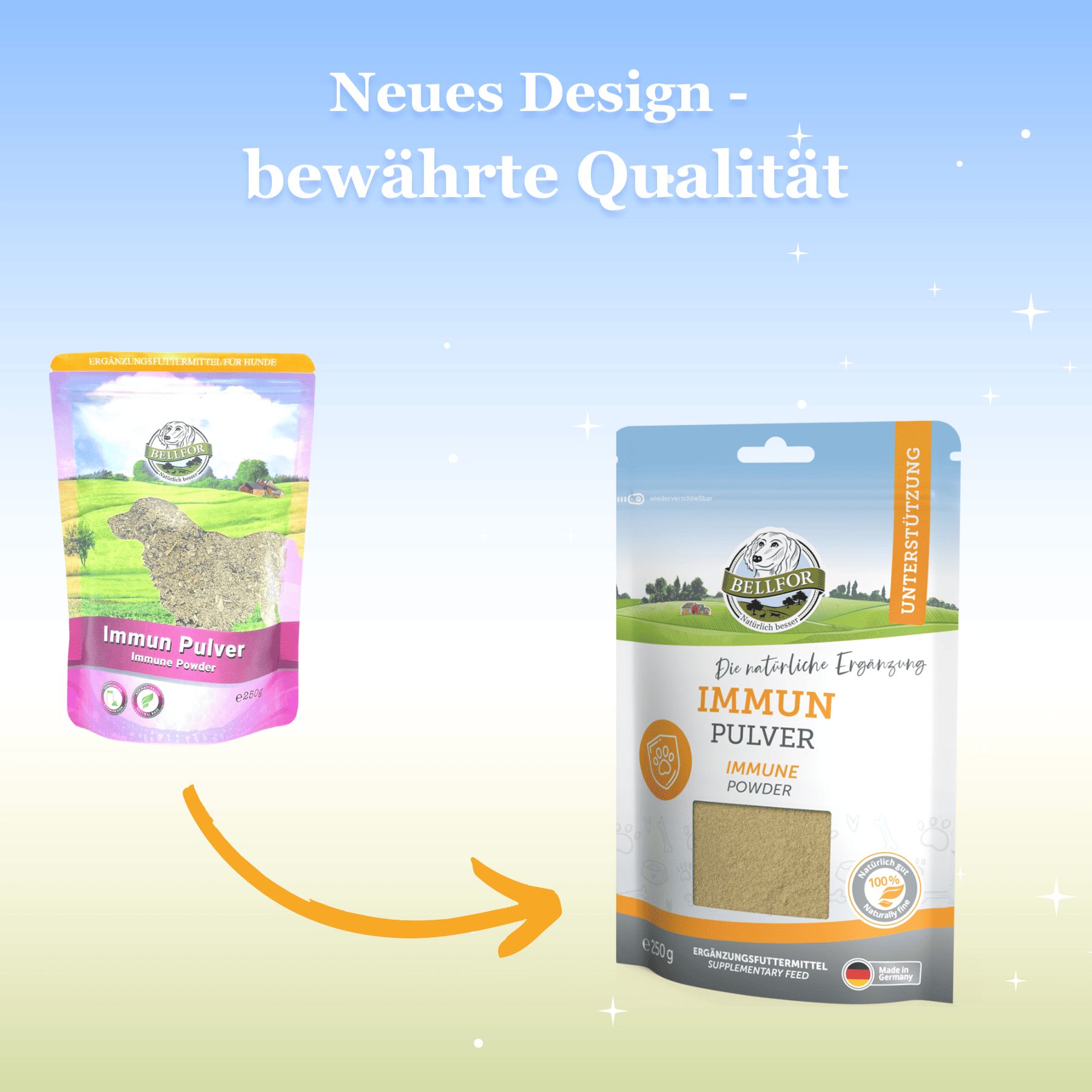 Bellfor Nahrungsergänzung für Hunde - Immun - Pulver