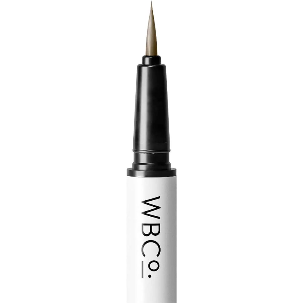 Brauner Stift mit schwarzer Spitze. Aufschrift: WBCo.