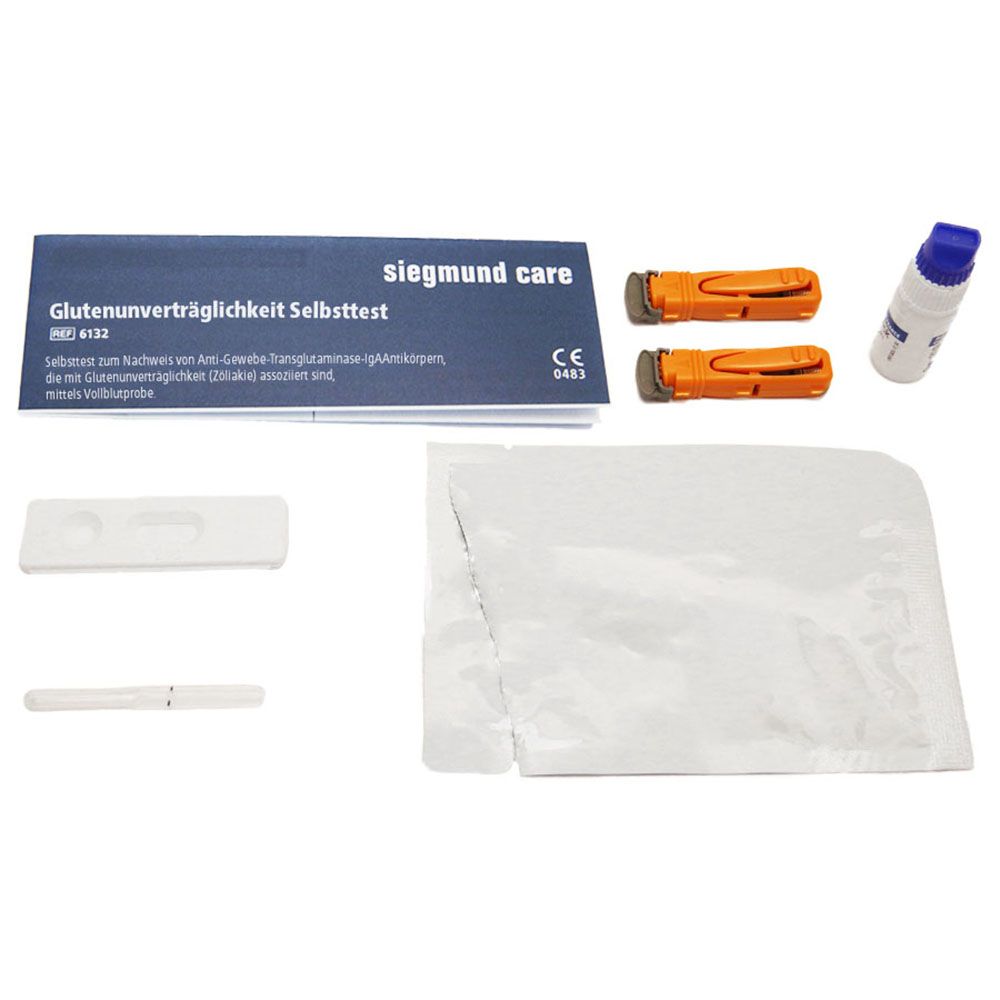 siegmund care Glutenunverträglichkeit Selbsttest 1 St Test