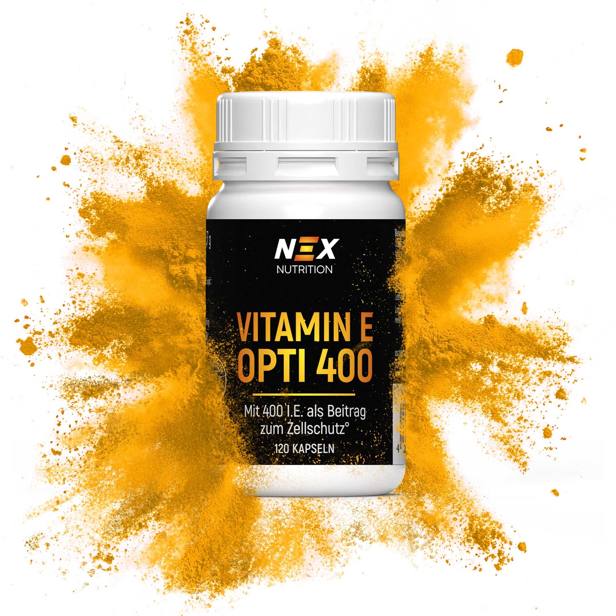 NEX Vitamin E Opti 400 Kapseln