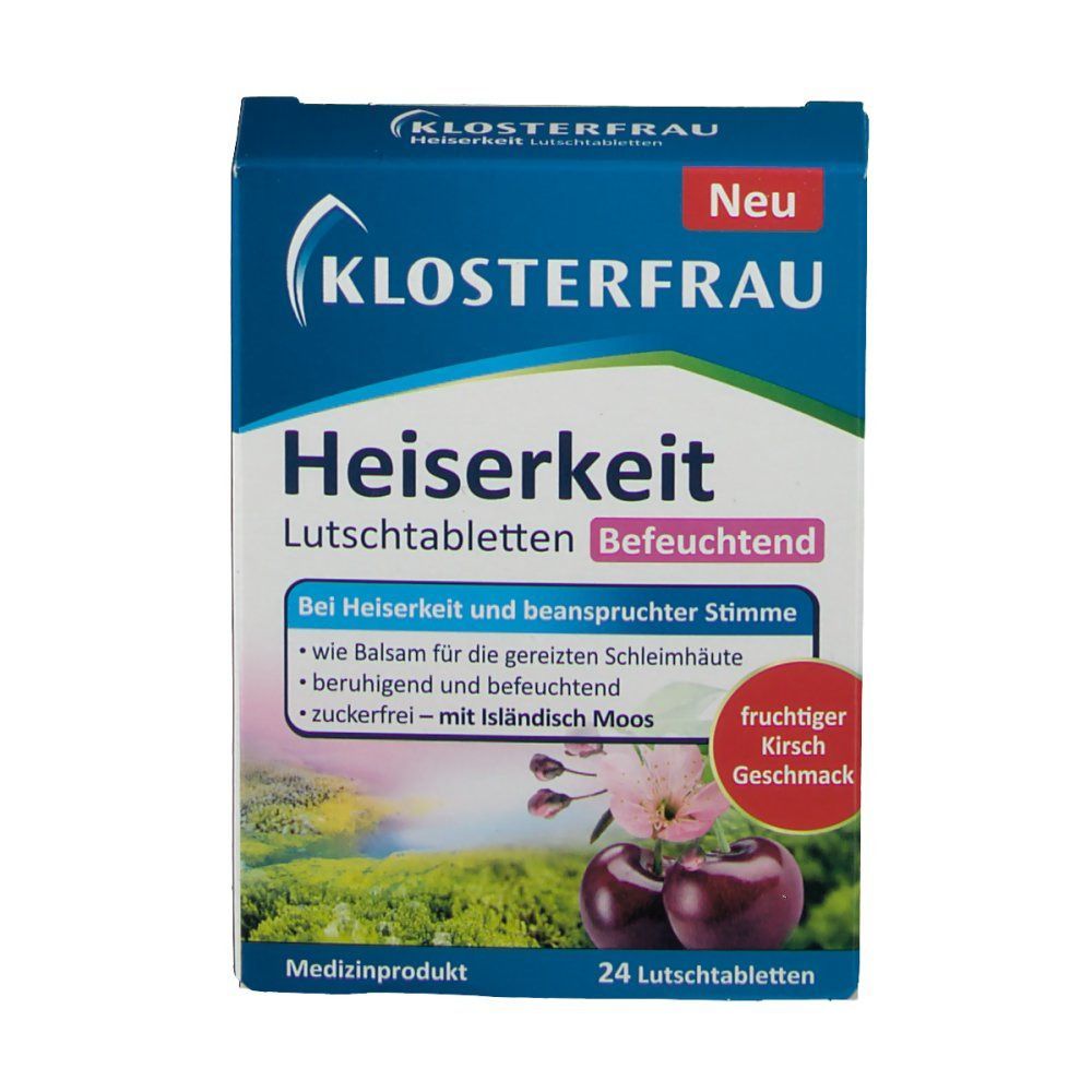 KLOSTERFRAU Heiserkeit Lutschtabletten