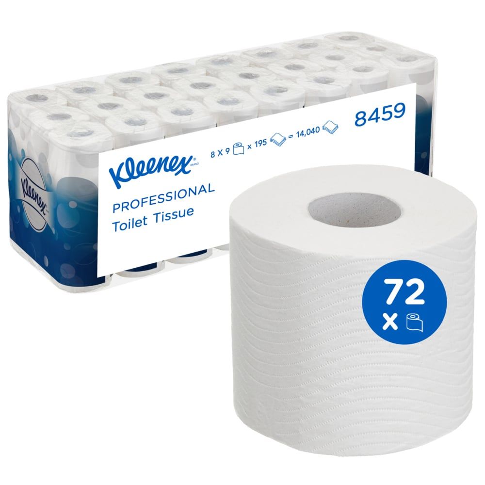 Kleenex® Toilettenpapierrollen