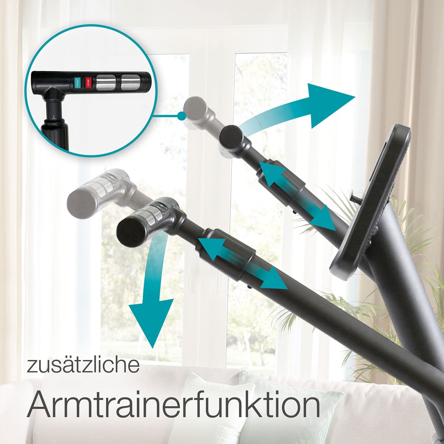 aktivshop Liegeergometer aktiv mit Armtrainer »2in1«