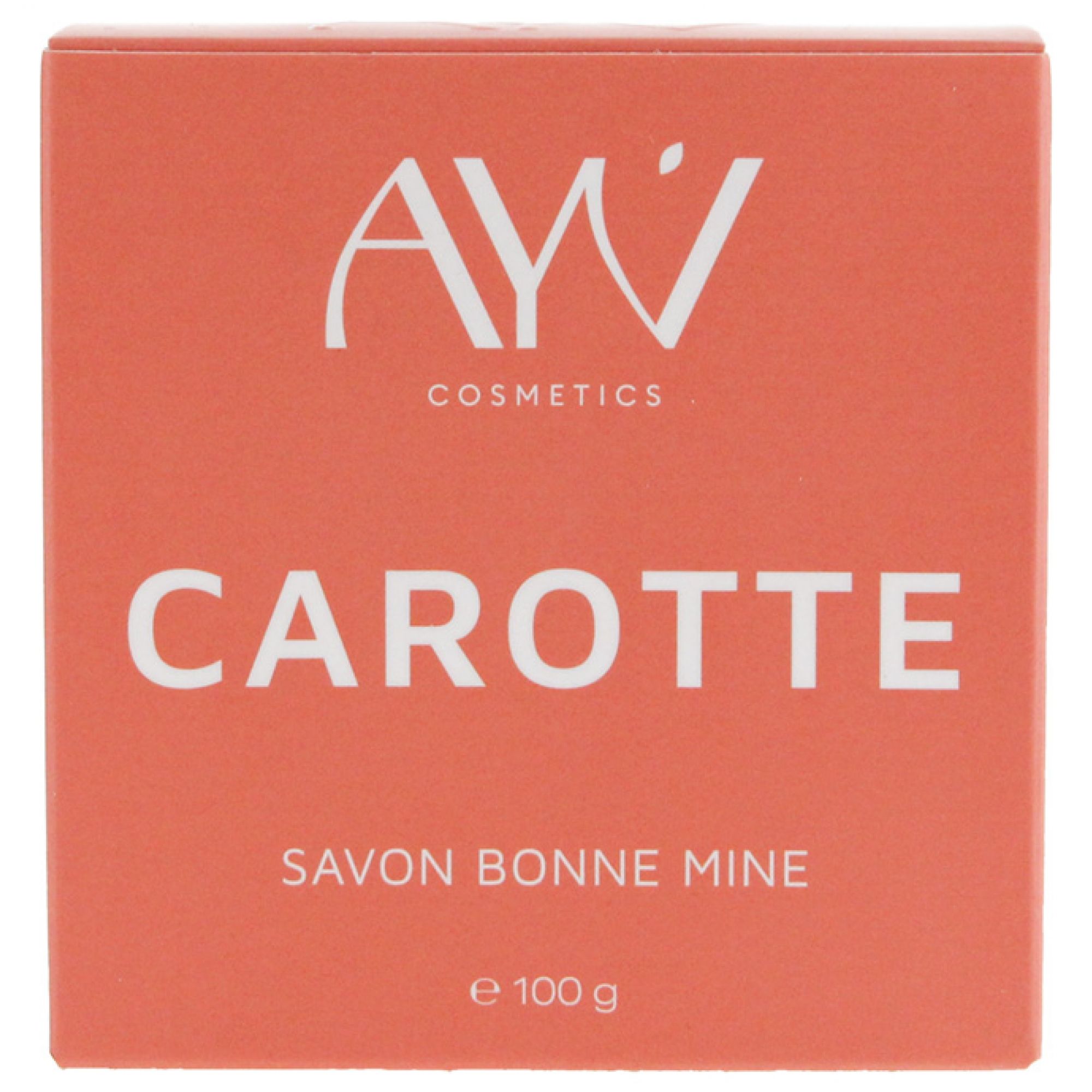 AYV Cosmetics Karotten-Shampoo für einen strahlenden Teint, 3x7,5x7,5 cm