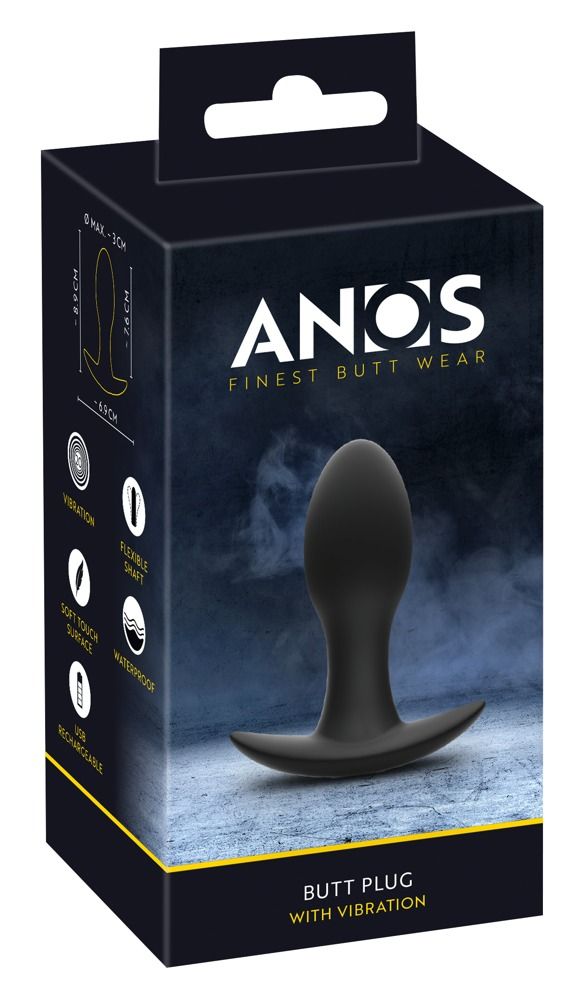 Anos Butt plug with vibration 1 St Sonstige