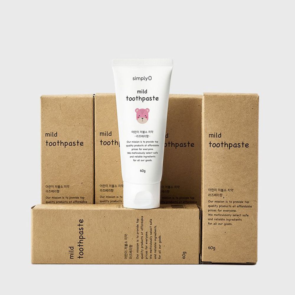 SIMPLYO Mild Raspberry Toothpaste