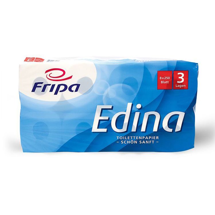 Fripa Edina Toilettenpapier, 3-lagig