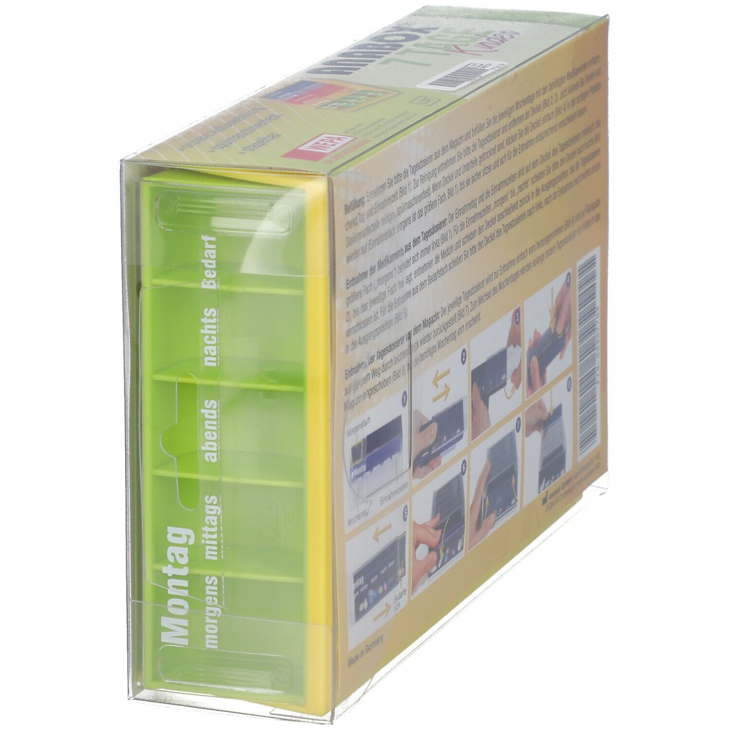 WEPA Anabox® 7 Tage Wochendosierer für Kinder