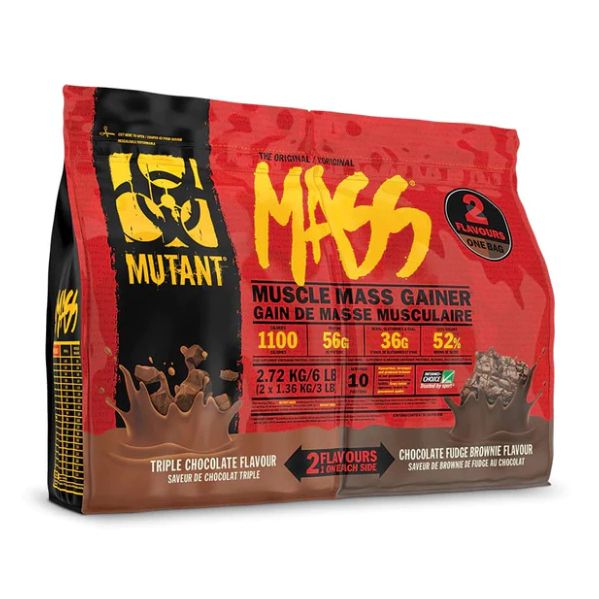 Mutant Mass Dual Chamber Bag - Triple Chocolate/Chocolate Fudge Brownie