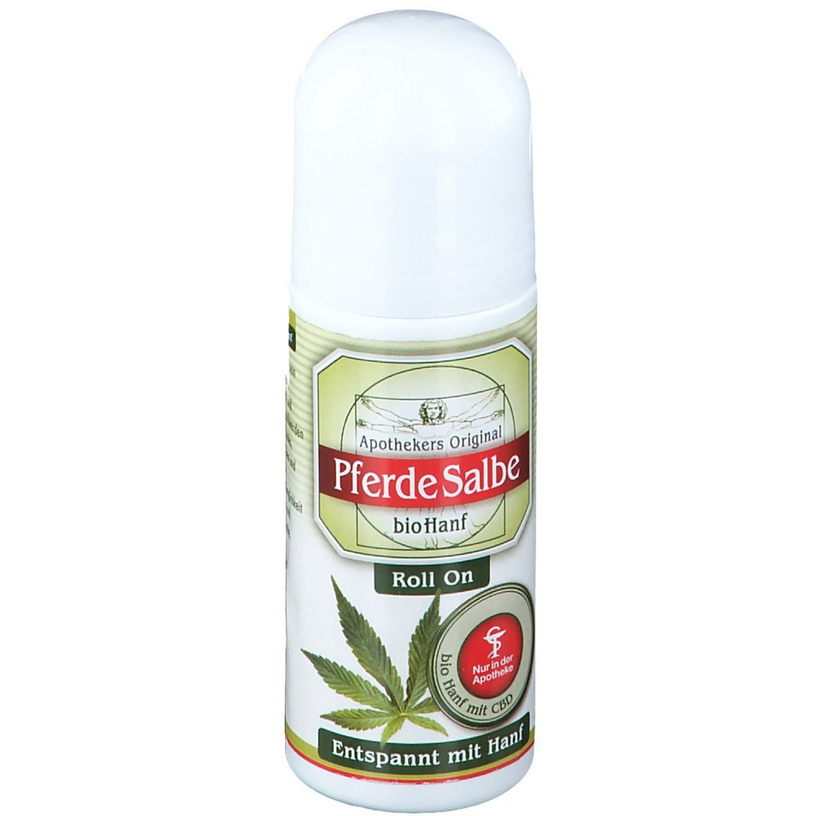 Apothekers Original Onguent pour chevaux bio chanvre Roll-on