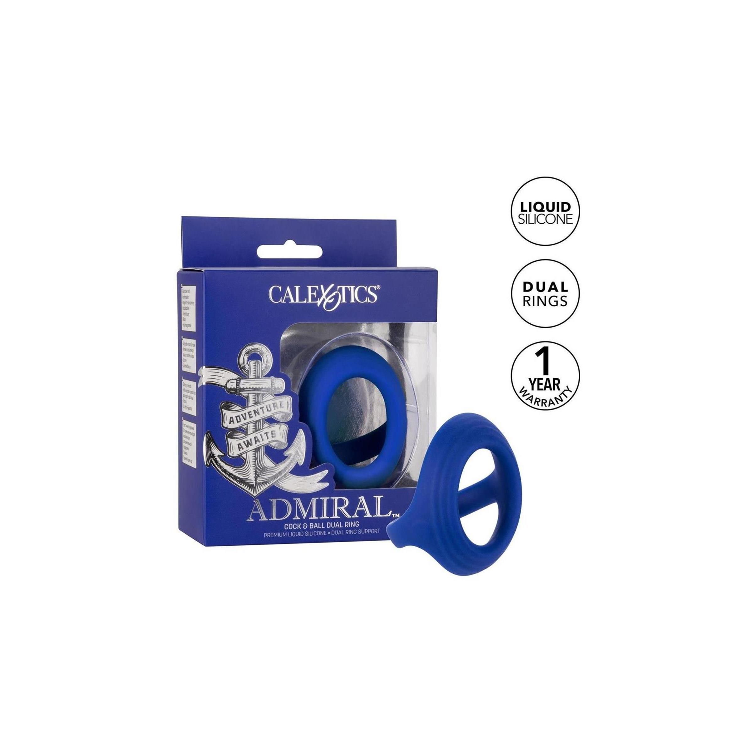 CalExotics - Admiral Cock Ball Dual Ring