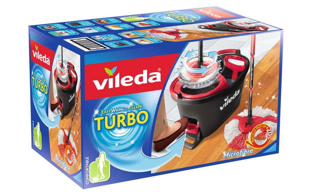 VILEDA Wischmop Easy Wring&Clean Set