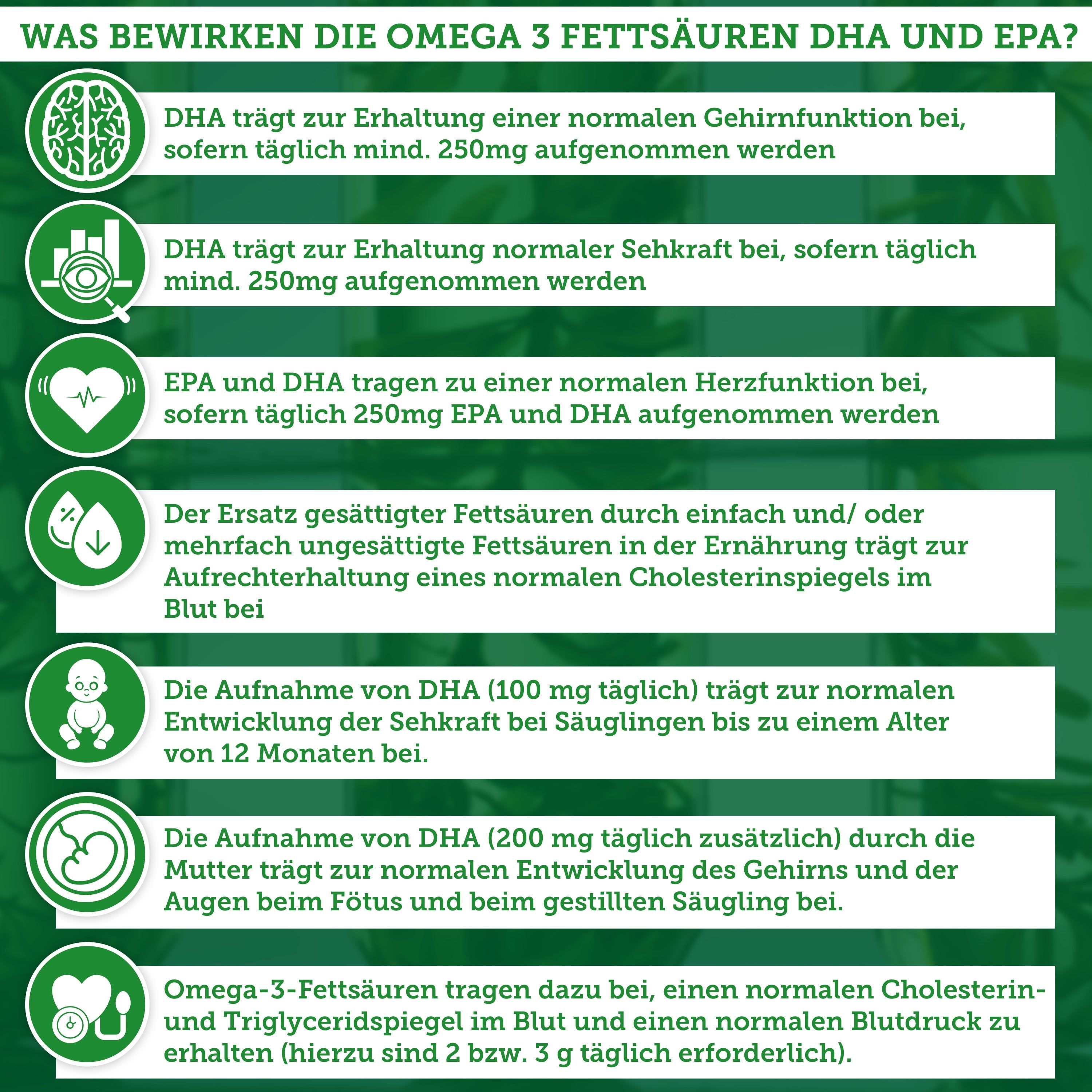 QIDOSHA Omega 3 Fettsäuren aus Algenöl (vegan)