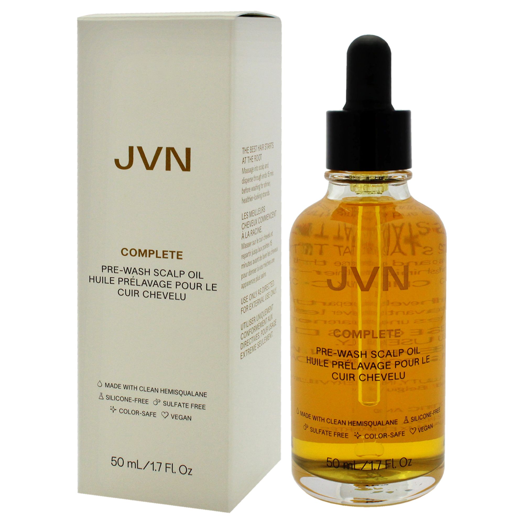 Complete Pre-Wash Scalp Oil by JVN for Unisex