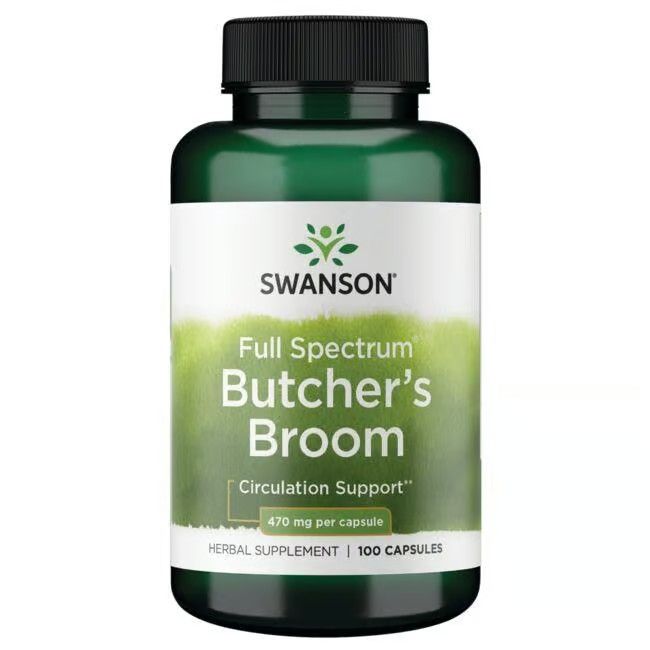 SWANSON Ginestra del macellaio 470 mg 100 Pc