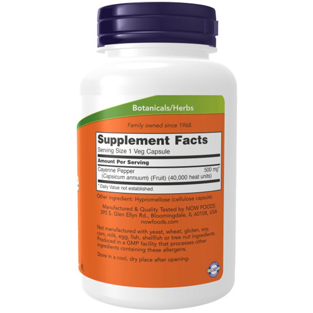 Now Foods, Cayenne, 500mg