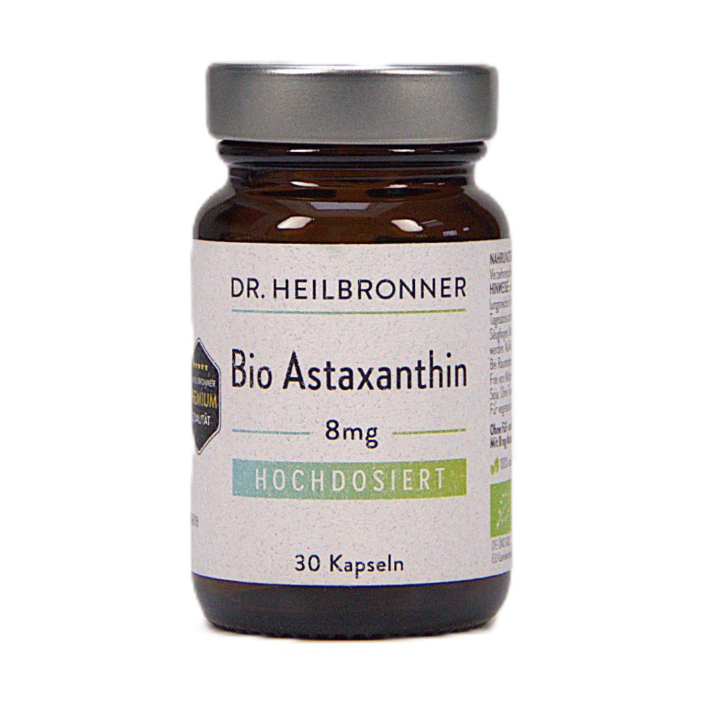 Dr. Heilbronner Bio Astaxanthin Hochdosiert 8mg