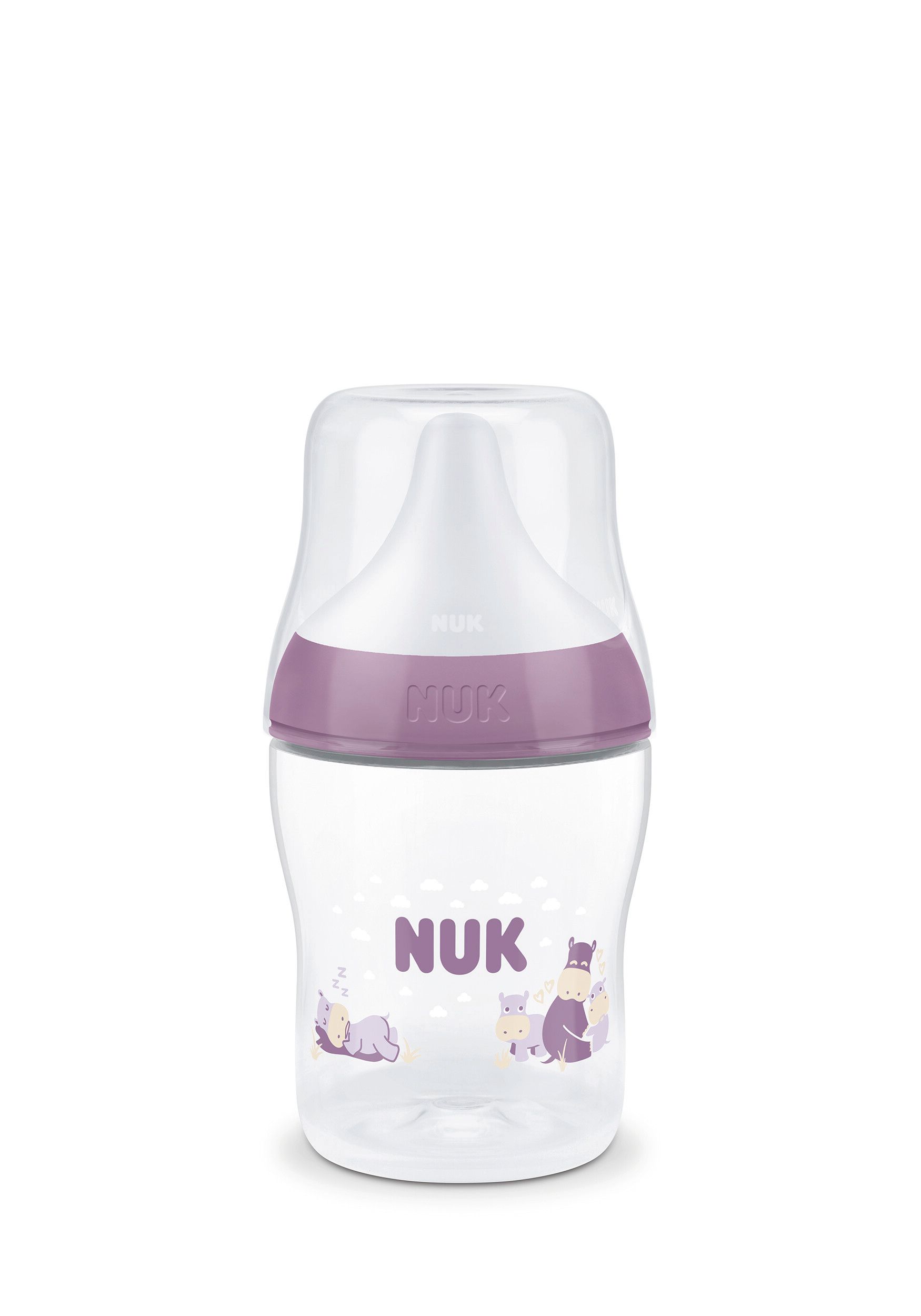 NUK Perfect Match Babyflasche 'Nilpferd' 1 St