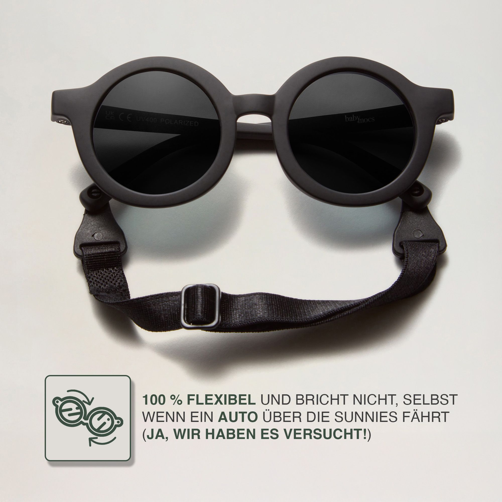 BabyMocs Biegsame Baby-Sonnenbrille