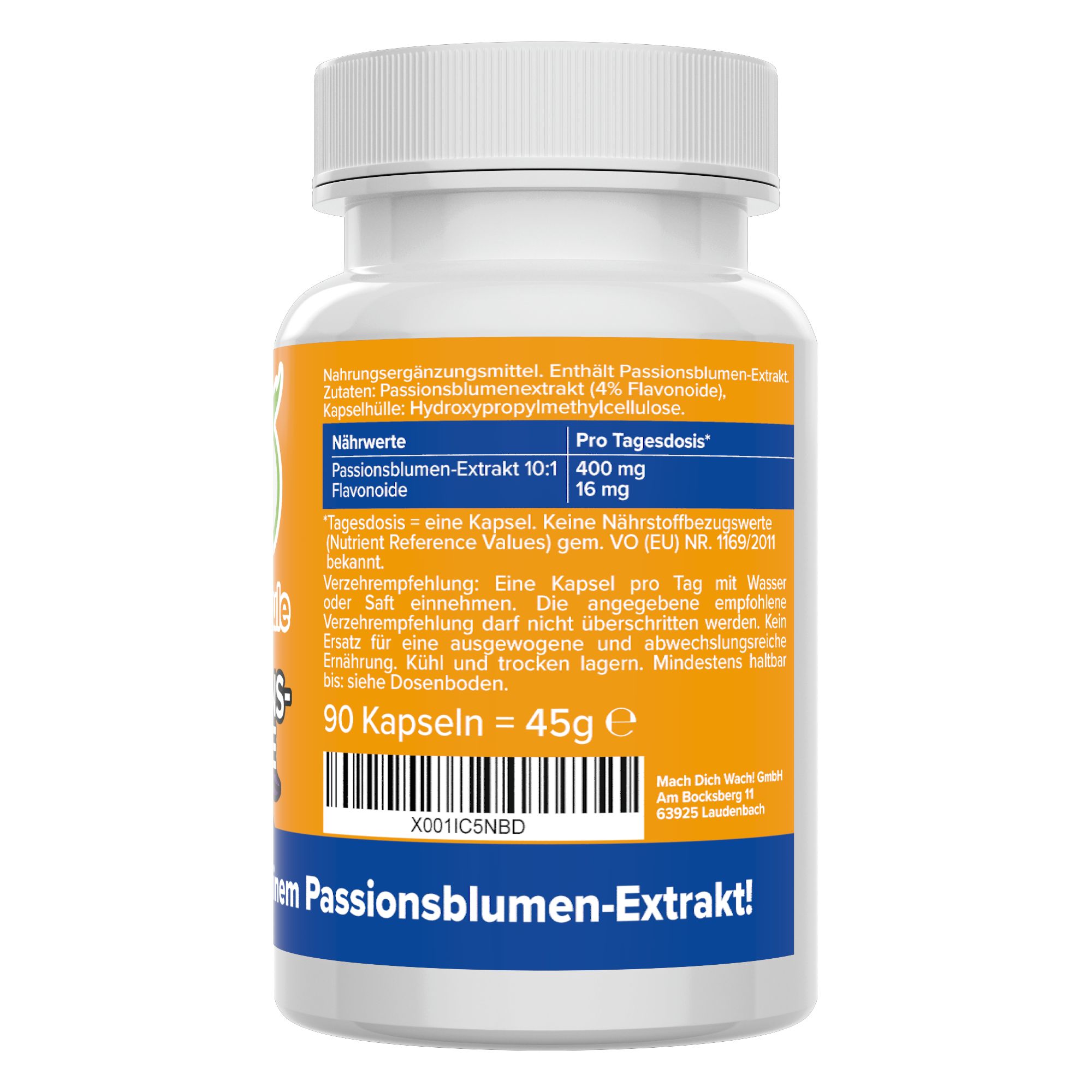 Passionsblume Kapseln - Vitamineule® 90 St