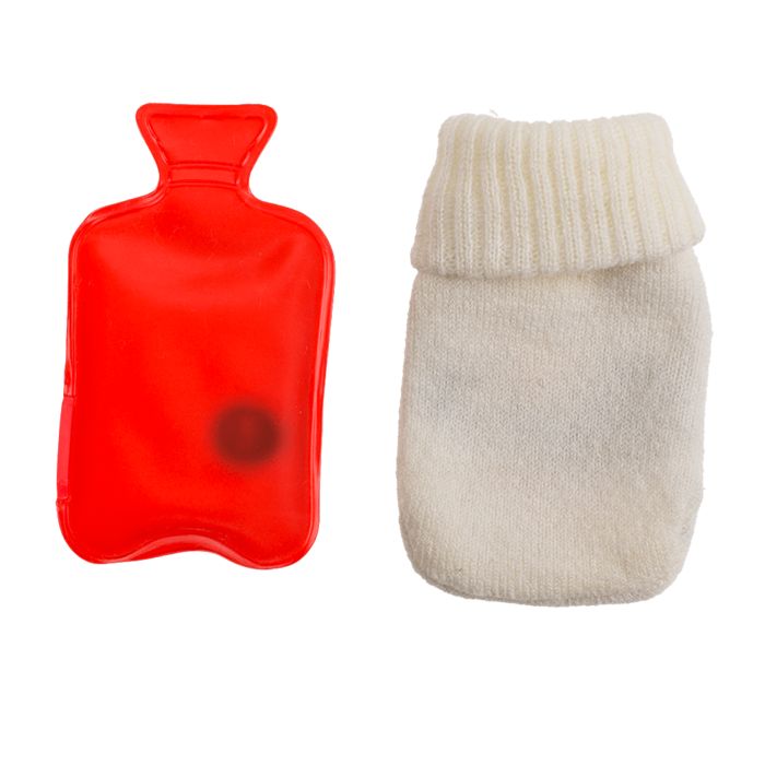 OOTB Handwärmer, Wärmflasche mit Stoffüberzug