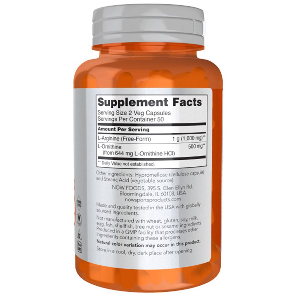 Now Foods, Arginine/Ornithine