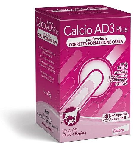 Calcio Ad3 Plus 40 schmackhafte Tabletten m