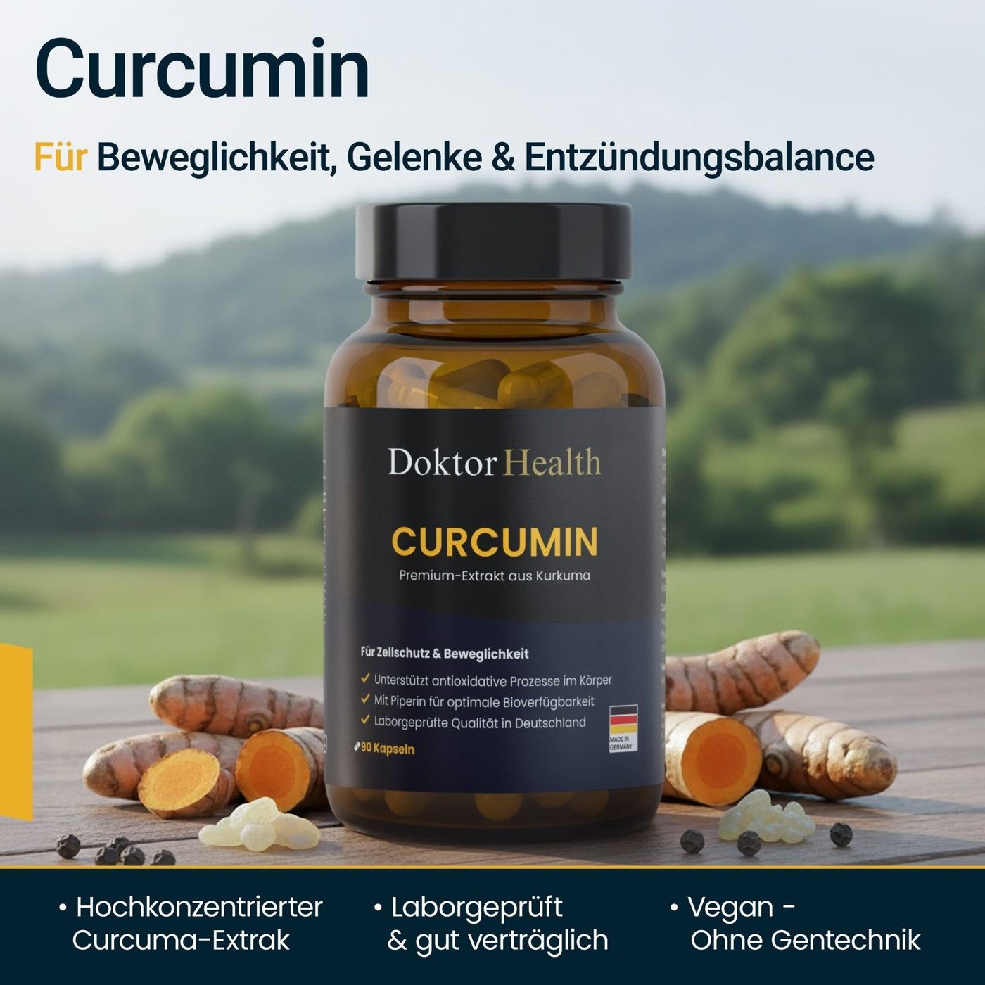 Doktor Health Curcumin Kapseln
