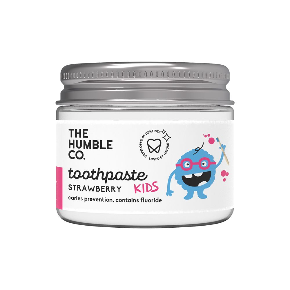 The Humble Co. Kinderzahnpasta im Glas