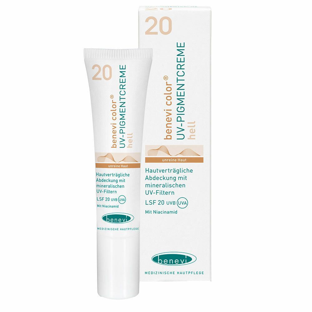 BENEVI COLOR® UV-Pigmentcreme hell