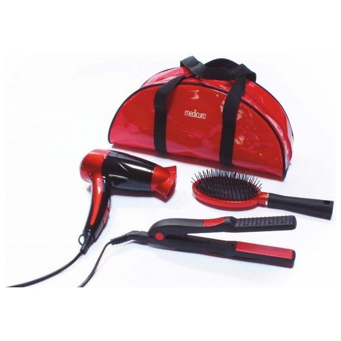 Ardes M350 asciuga capelli Nero, Rosso